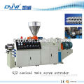 2016 Caivi Brand SJZ conical twin screw extruder for plastic recycling